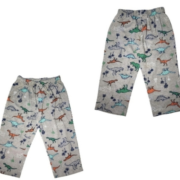 CARTER'S TODDLER BOY'S PAJAMA BUNDLE BLUE/GREEN 3T - Picture 5 of 9
